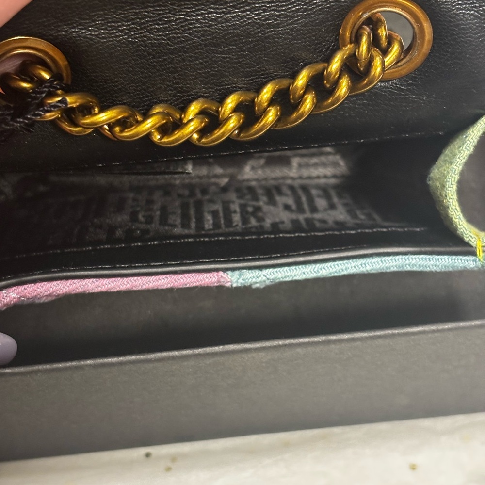 Kurt Geiger Multicolor Denim Micro Kensington 🌈 - Picture 12 of 16